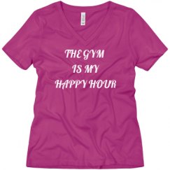 Ladies Relaxed Fit V-Neck Tee