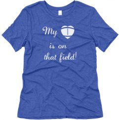 Ladies Relaxed Fit Super Soft Triblend Tee