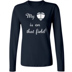 Ladies Relaxed Fit Basic Long Sleeve Tee