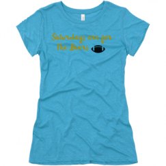 Ladies Slim Fit Super Soft Triblend Tee