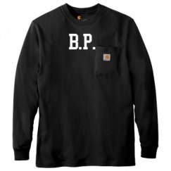 Unisex Carhartt Pocket Long Sleeve Tee