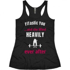 Ladies Slim Fit Super Soft Racerback Triblend Tank