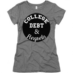 Ladies Slim Fit Super Soft Triblend Tee