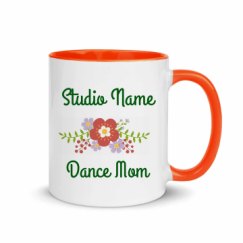 11oz Ceramic Mug with Color Inside