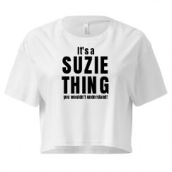 Ladies Festival Cali Crop Top Tee