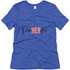 Ladies Relaxed Fit Super Soft Triblend Tee