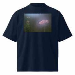 Unisex Organic Oversized High Neck T-Shirt