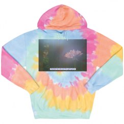 Unisex Tie-Dye Fleece Hoodie