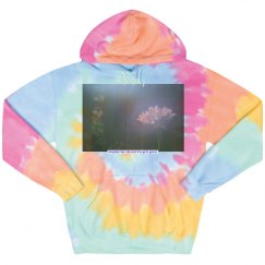 Unisex Tie-Dye Fleece Hoodie