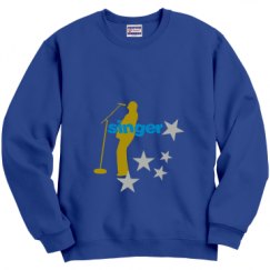 Unisex Film and Foil Crewneck Sweatshirt