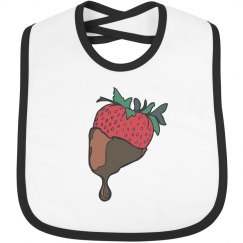 Strawberry Pink Bib