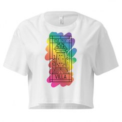 Ladies Festival Cali Crop Top Tee