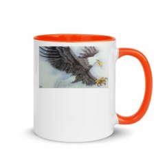 11oz Ceramic Mug with Color Inside