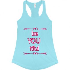 Ladies Slim Fit Racerback Tank Top