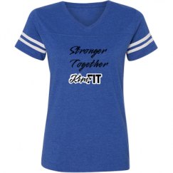 Ladies Relaxed Fit Vintage Sports Tee