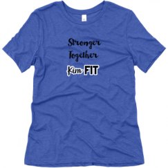 Ladies Relaxed Fit Super Soft Triblend Tee