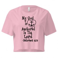 Ladies Festival Cali Crop Top Tee