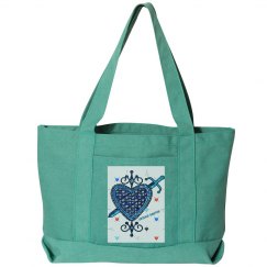 Erzulie Dantor Large Tote Bag