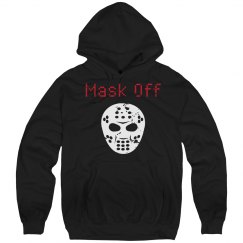 Distressed Mask Off Hoodie