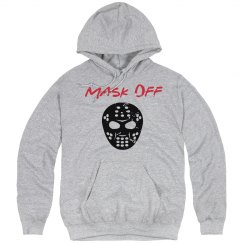 Distressed Mask Off Hoodie