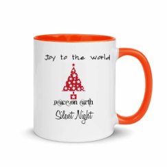 11oz Ceramic Mug with Color Inside