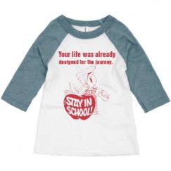 Toddler 3/4 Sleeve Raglan Tee