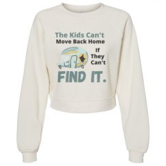 Women's Raglan Pullover Fleece