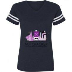 Ladies Relaxed Fit Vintage Sports Tee