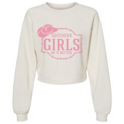 Women's Raglan Pullover Fleece