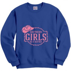 Unisex Film and Foil Crewneck Sweatshirt