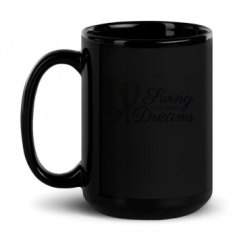 15oz Black Glossy Mug
