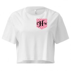 Ladies Festival Cali Crop Top Tee