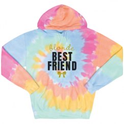 Unisex Tie-Dye Fleece Hoodie