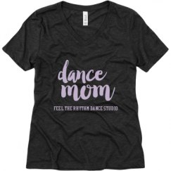 Ladies Relaxed Fit Super Soft Triblend V-Neck Tee