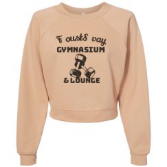 Women's Raglan Pullover Fleece