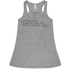 Ladies Flowy Racerback Tank
