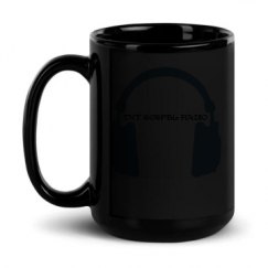 15oz Black Glossy Mug