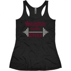 Ladies Slim Fit Super Soft Racerback Triblend Tank