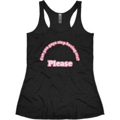 Ladies Slim Fit Super Soft Racerback Triblend Tank