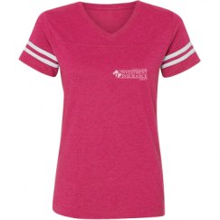 Ladies Relaxed Fit Vintage Sports Tee