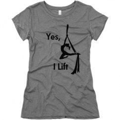 Ladies Slim Fit Super Soft Triblend Tee