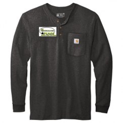 Unisex Carhartt Long Sleeve Henley Tee