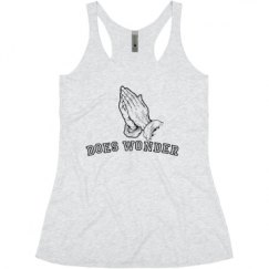 Ladies Slim Fit Super Soft Racerback Triblend Tank