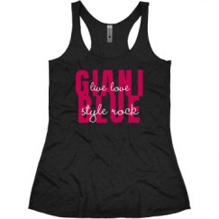Ladies Slim Fit Super Soft Racerback Triblend Tank