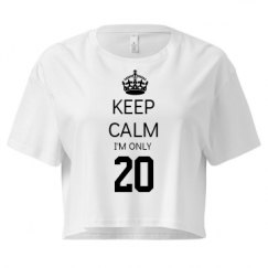 Ladies Festival Cali Crop Top Tee