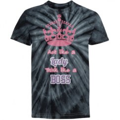 Youth Tie-Dye Cyclone Pinwheel Tee