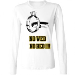 Ladies Relaxed Fit Basic Long Sleeve Tee