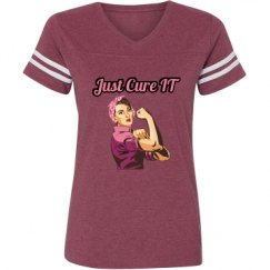 Ladies Relaxed Fit Vintage Sports Tee