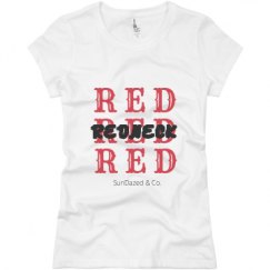 Ladies Slim Fit Basic Promo Jersey Tee