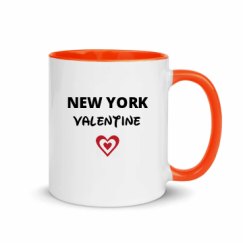 11oz Ceramic Mug with Color Inside